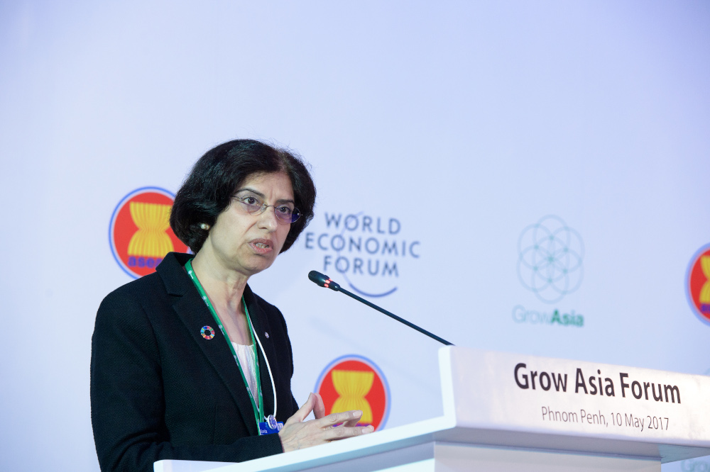 WEF Managing Director Sarita Nayyar Grow Asia Forum