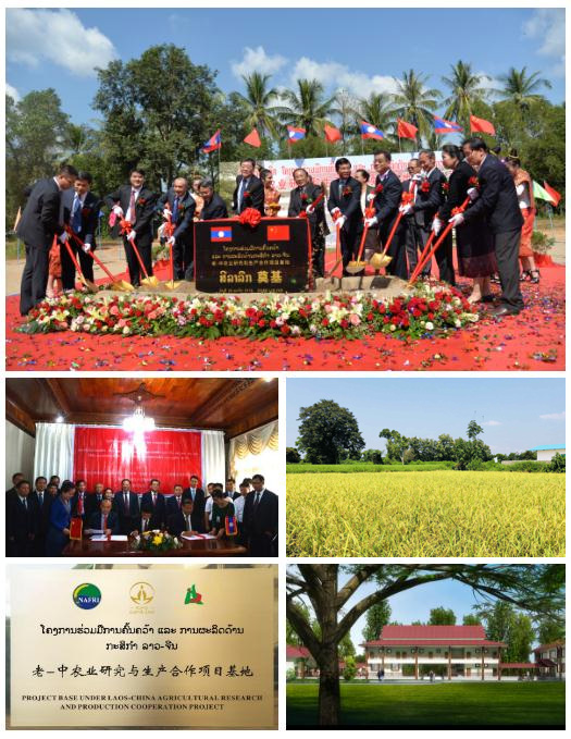 Laos-China agricultural research and production cooperation base