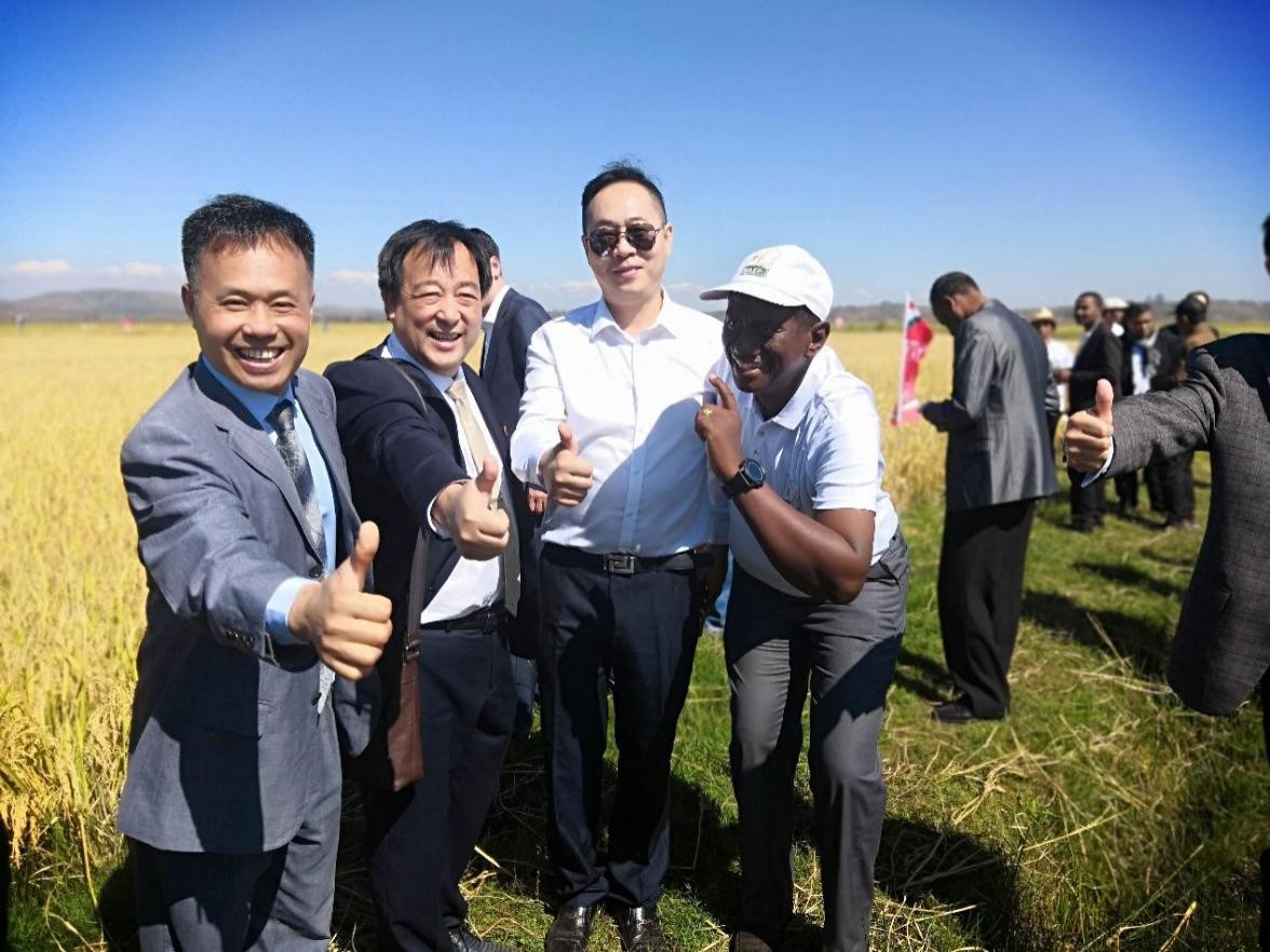 Company delegation visited Madagascar demonstration field in 2019